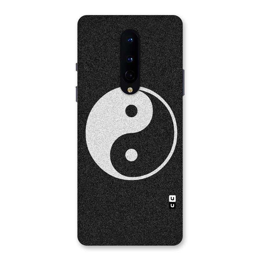 Peace Disorted Back Case for OnePlus 8
