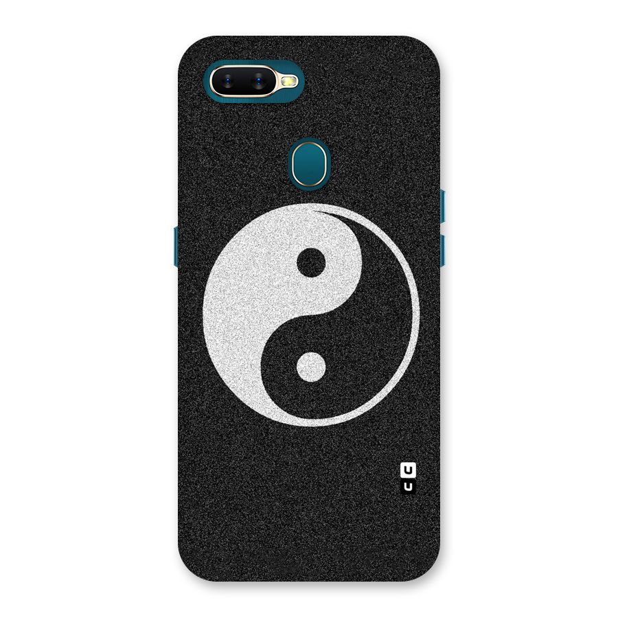 Peace Disorted Back Case for Oppo A12