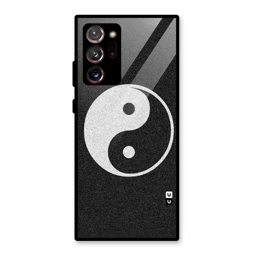Peace Disorted Glass Back Case for Galaxy Note 20 Ultra 5G