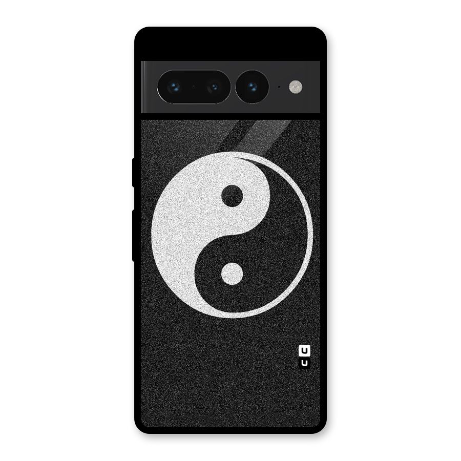 Peace Disorted Glass Back Case for Google Pixel 7 Pro
