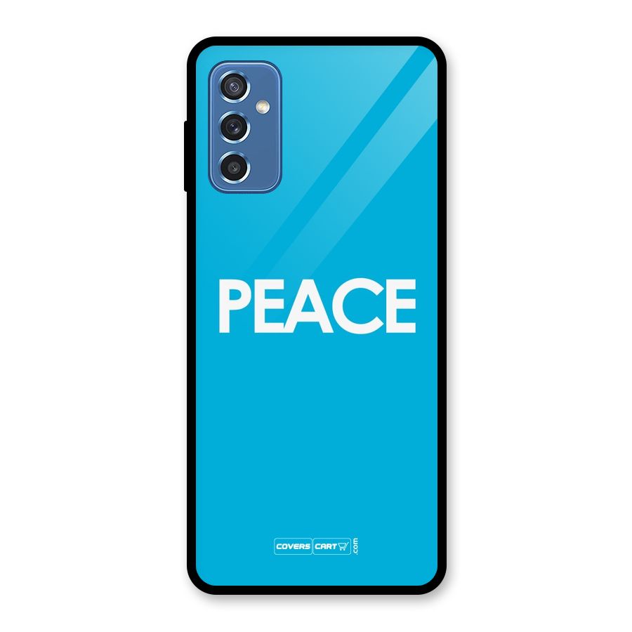 Peace Glass Back Case for Galaxy M52 5G