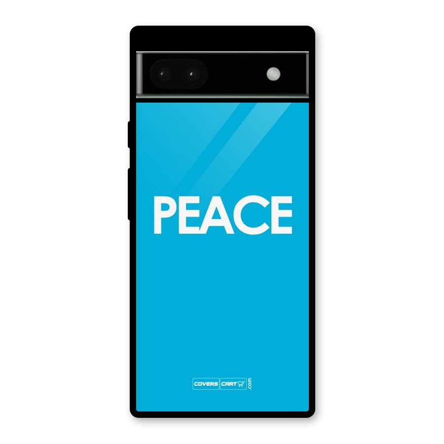 Peace Glass Back Case for Google Pixel 6a