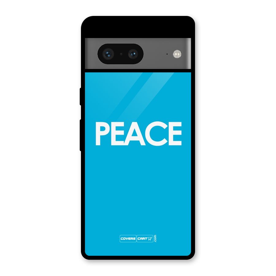 Peace Glass Back Case for Google Pixel 7