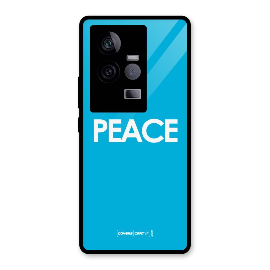 Peace Glass Back Case for Vivo iQOO 11 5G
