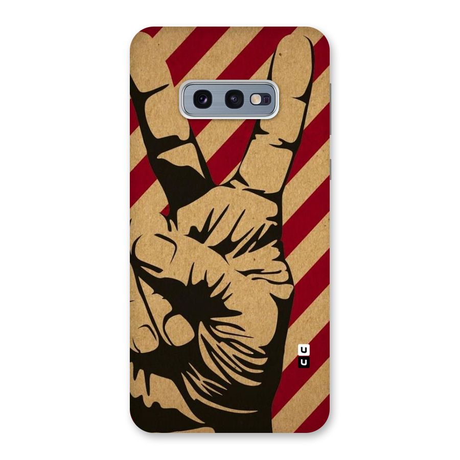 Peace Stripes Back Case for Galaxy S10e