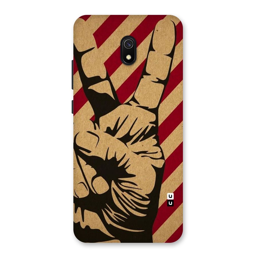 Peace Stripes Back Case for Redmi 8A