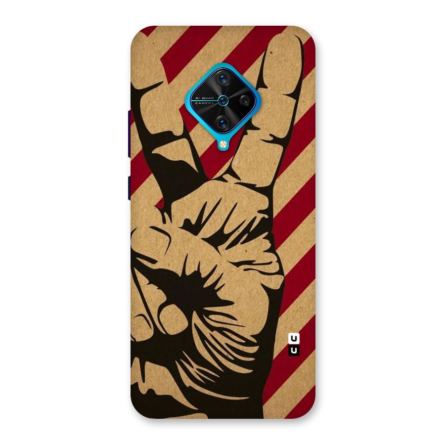 Peace Stripes Back Case for Vivo S1 Pro