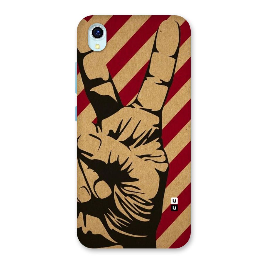 Peace Stripes Back Case for Vivo Y1s