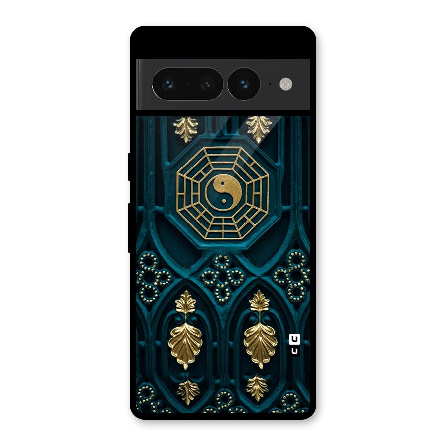 Peace Web Design Glass Back Case for Google Pixel 7 Pro