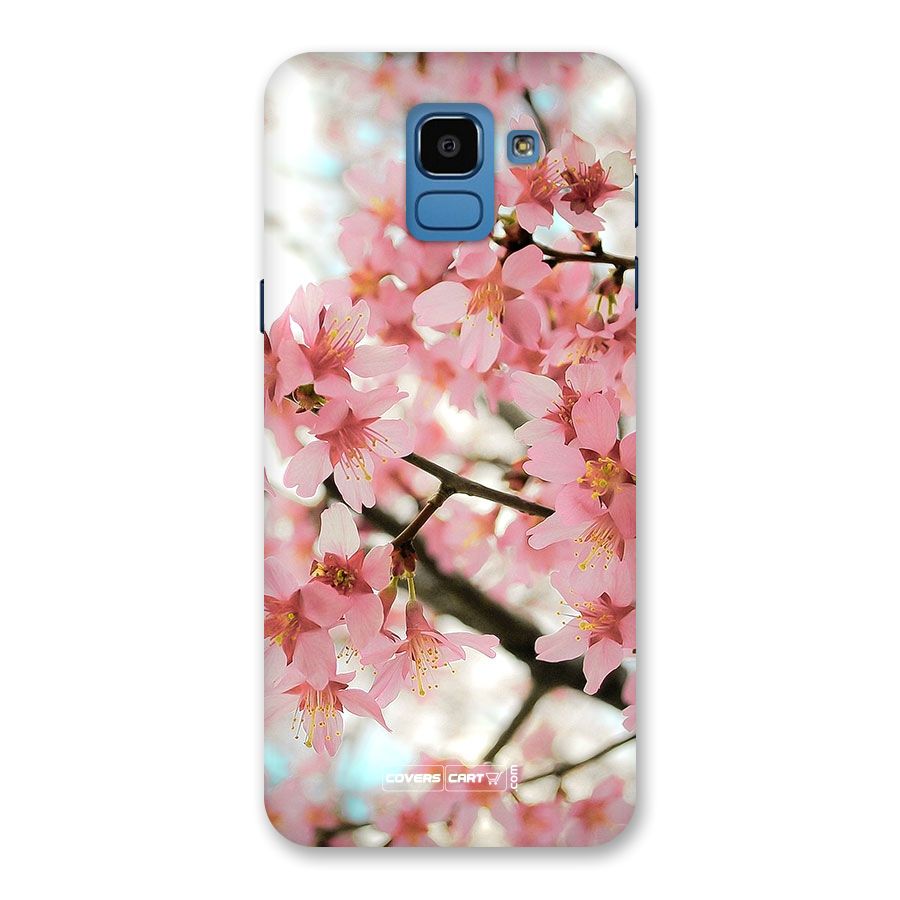 Peach Floral Back Case for Galaxy On6