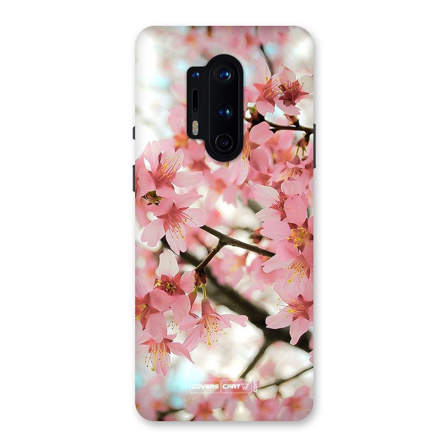 Peach Floral Back Case for OnePlus 8 Pro