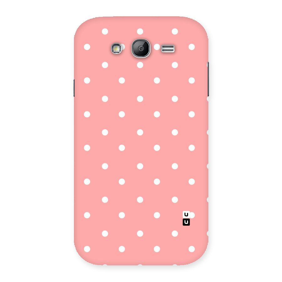 Peach Polka Pattern Back Case for Galaxy Grand