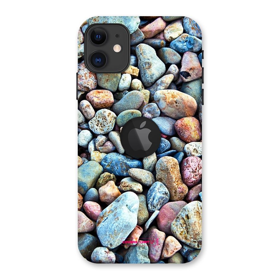 Pebbles Back Case for iPhone 11 Logo Cut