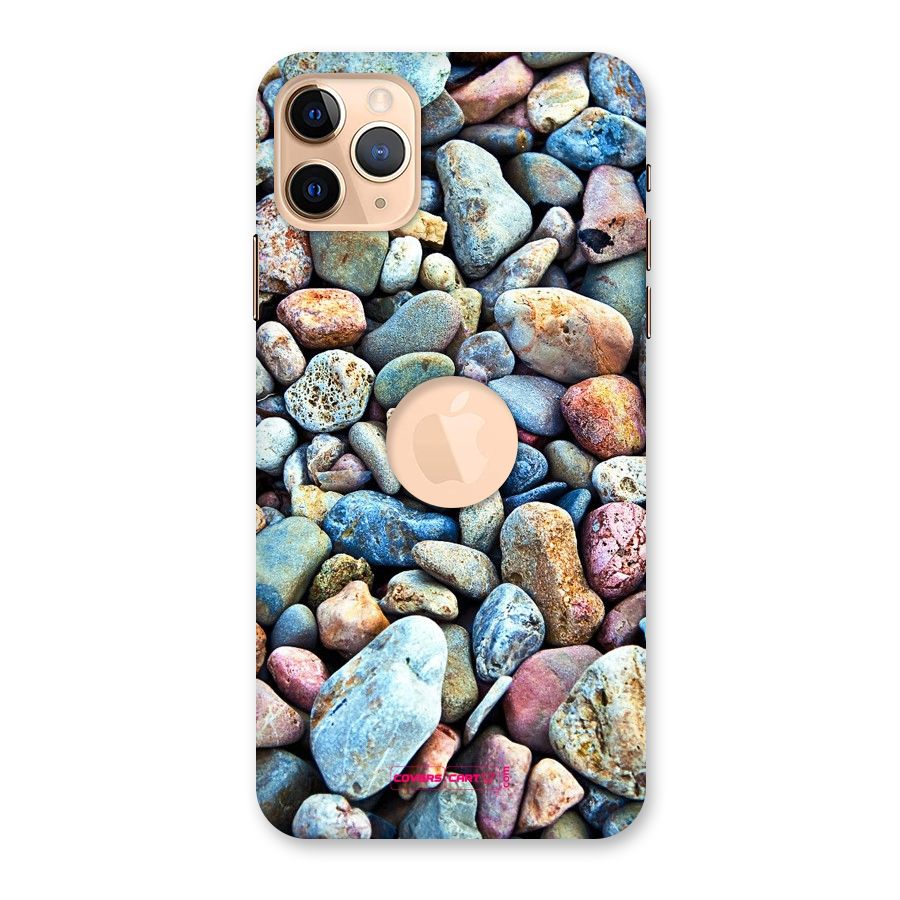 Pebbles Back Case for iPhone 11 Pro Max Logo Cut