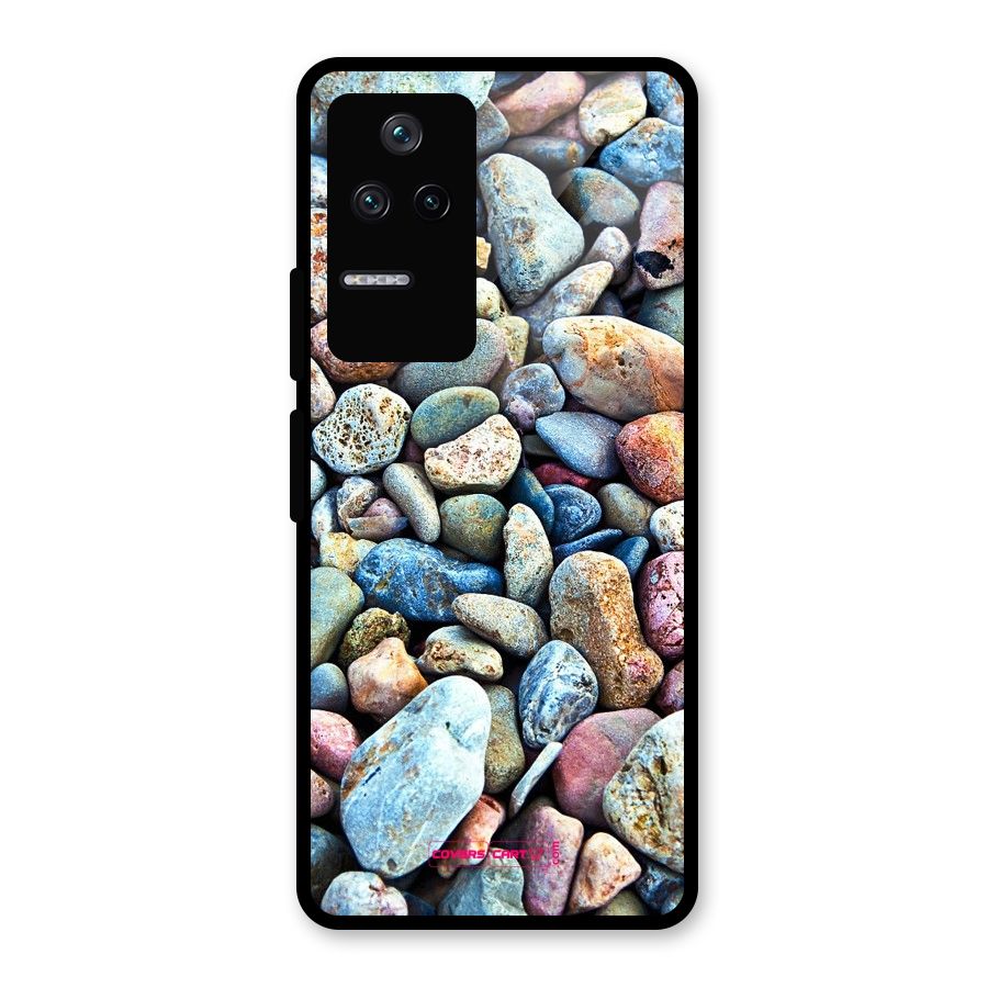 Pebbles Glass Back Case for Poco F4 5G