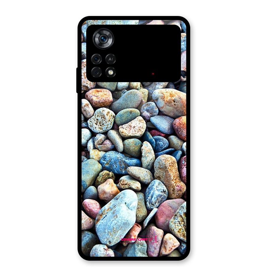 Pebbles Glass Back Case for Poco X4 Pro 5G