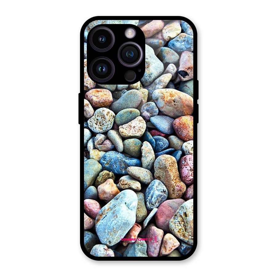 Pebbles Glass Back Case for iPhone 14 Pro Max