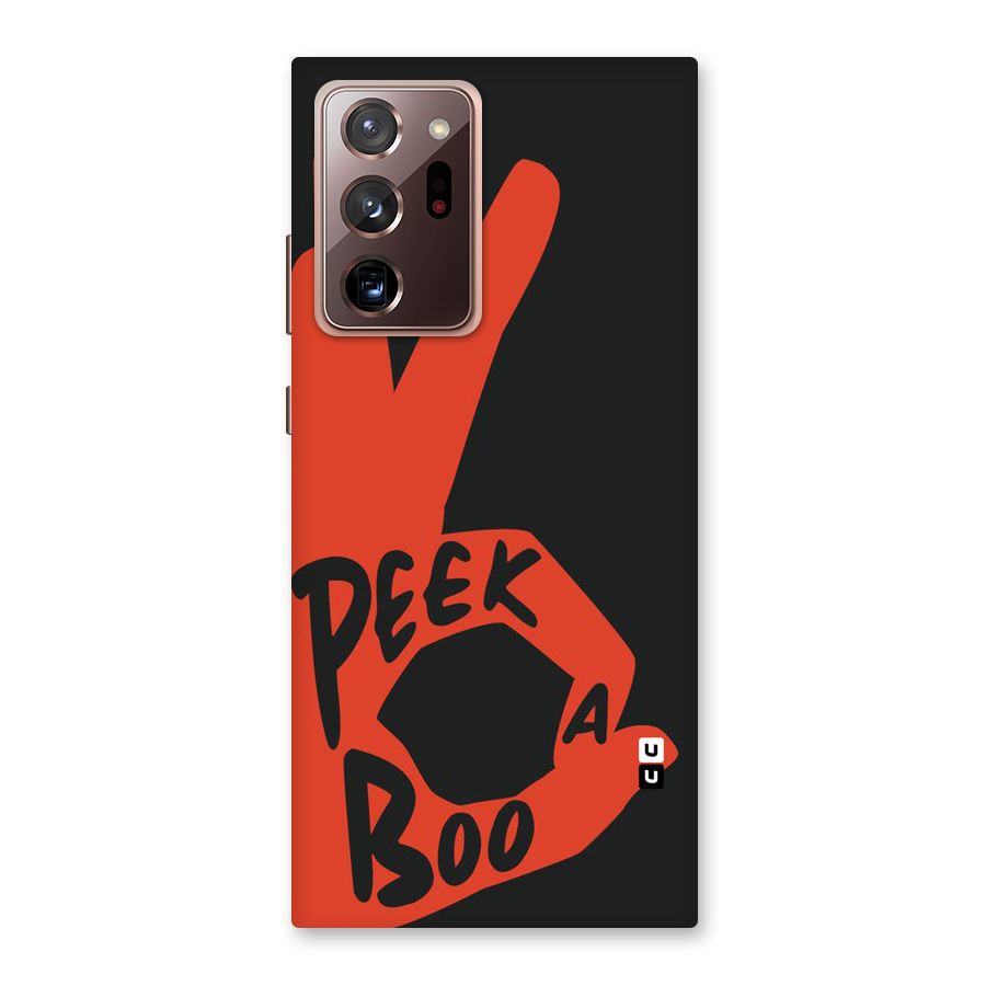 Peek-a-boo Back Case for Galaxy Note 20 Ultra