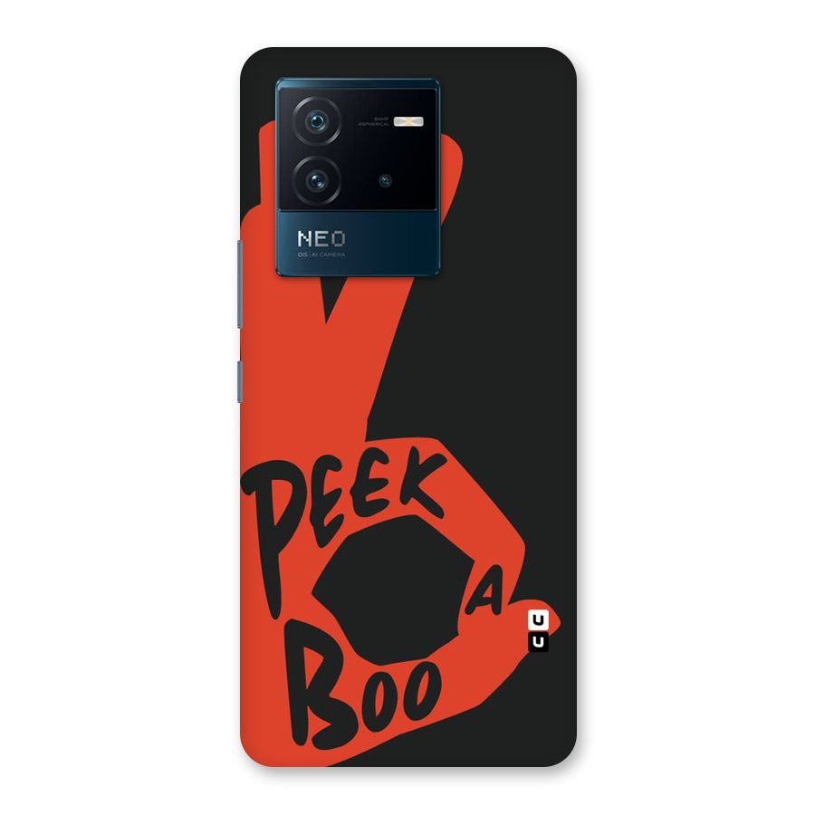 Peek-a-boo Back Case for Vivo iQOO Neo 6 5G