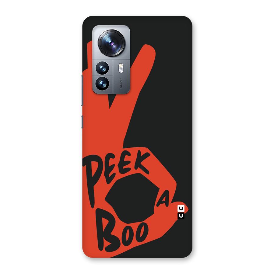 Peek-a-boo Back Case for Xiaomi 12 Pro