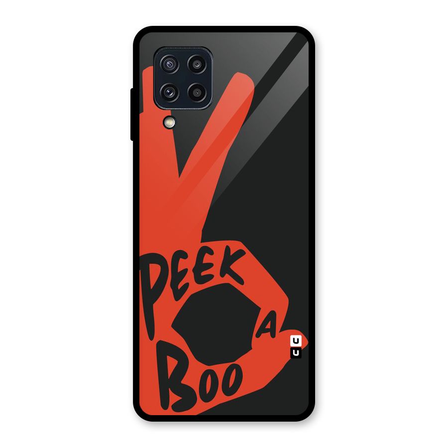 Peek-a-boo Glass Back Case for Galaxy M32