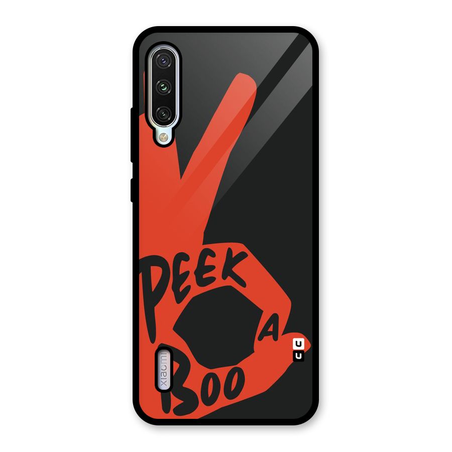 Peek-a-boo Glass Back Case for Mi A3