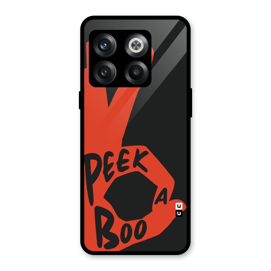 Peek-a-boo Glass Back Case for OnePlus 10T