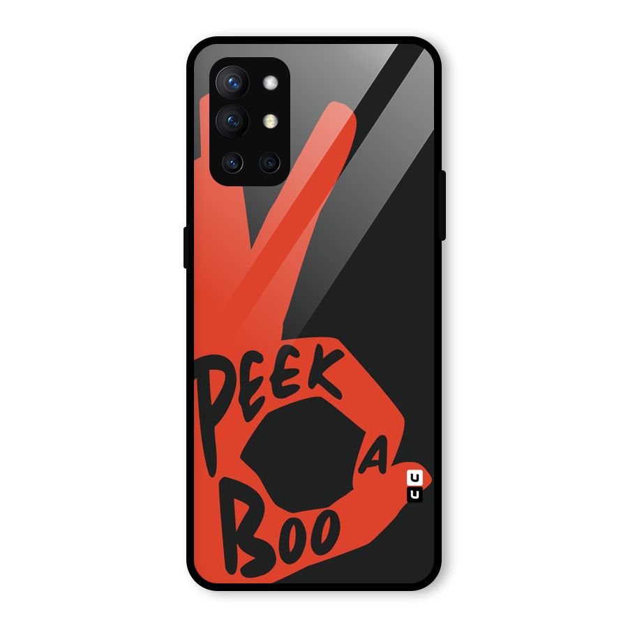 Peek-a-boo Glass Back Case for OnePlus 9R