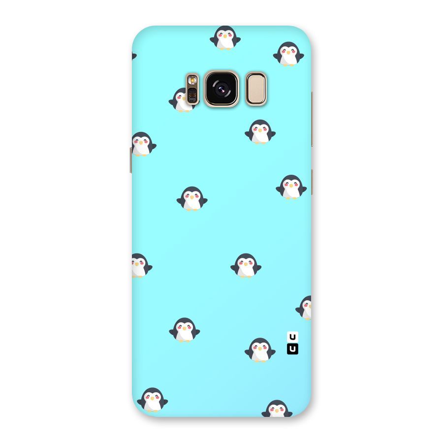 Penguins Pattern Print Back Case for Galaxy S8