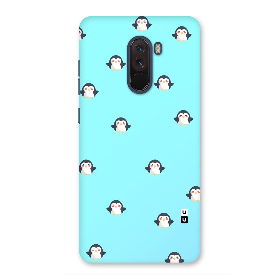 Penguins Pattern Print Back Case for Poco F1