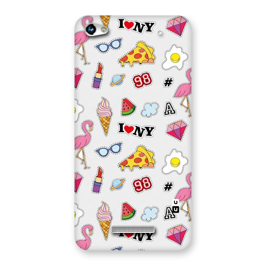 Personnel Quirk Back Case for Micromax Hue 2