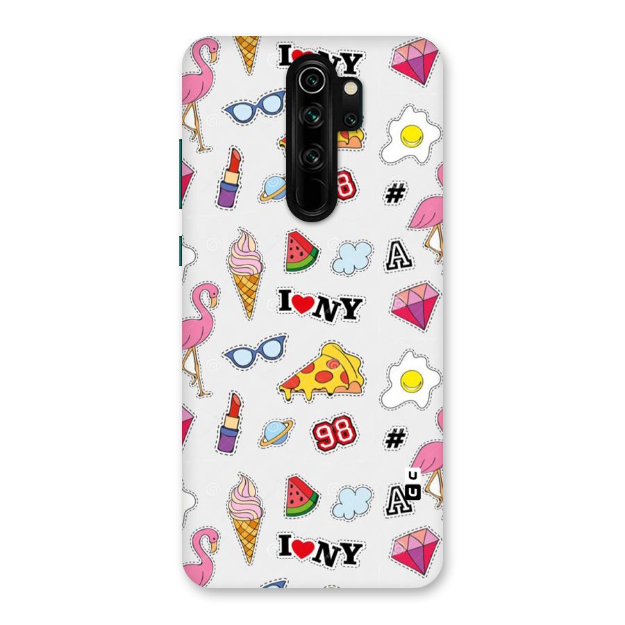 Personnel Quirk Back Case for Redmi Note 8 Pro