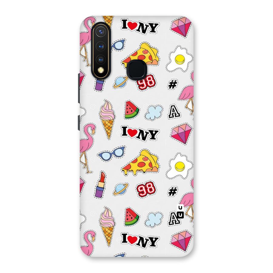 Personnel Quirk Back Case for Vivo Y19