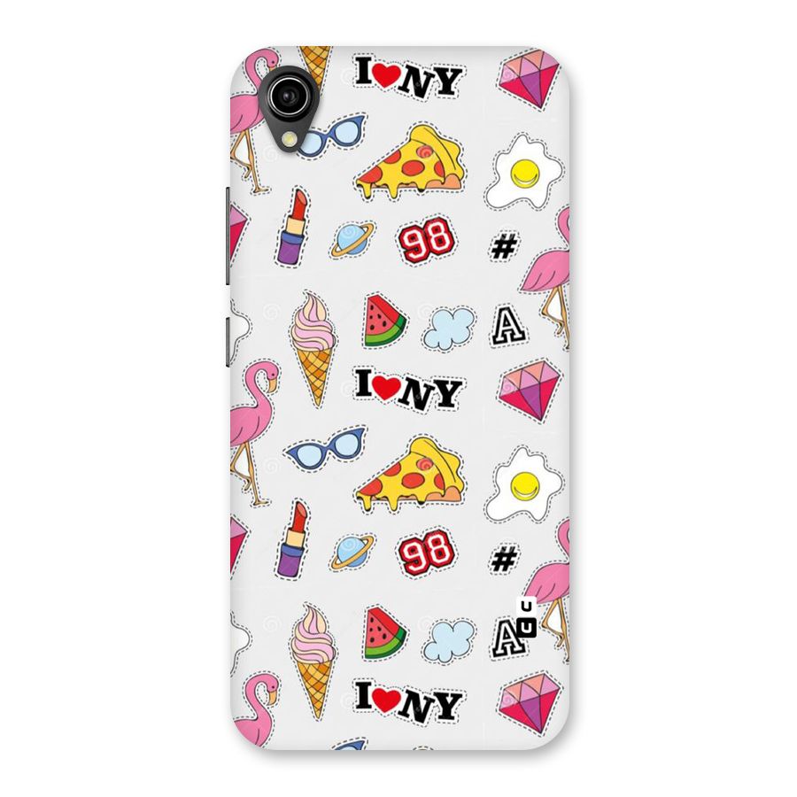 Personnel Quirk Back Case for Vivo Y90