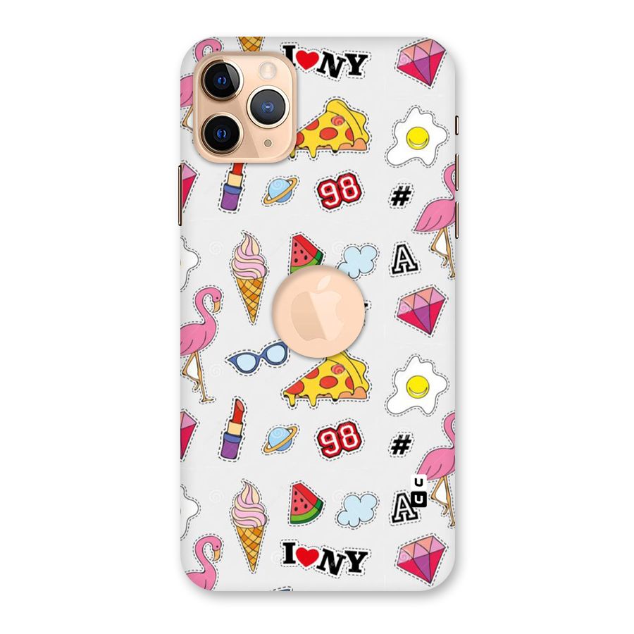 Personnel Quirk Back Case for iPhone 11 Pro Max Logo Cut
