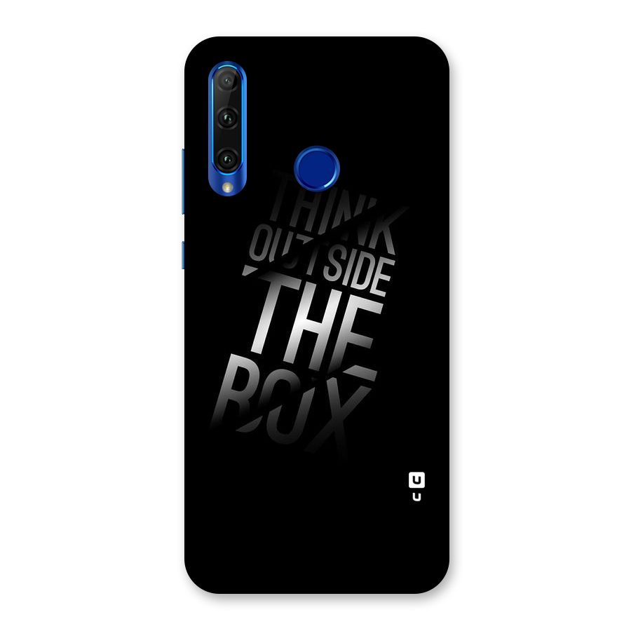 Perspective Thinking Back Case for Honor 20i
