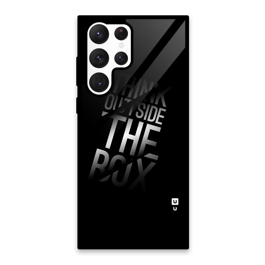 Perspective Thinking Glass Back Case for Galaxy S22 Ultra 5G