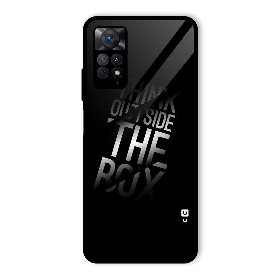 Perspective Thinking Glass Back Case for Redmi Note 11 Pro Plus 5G