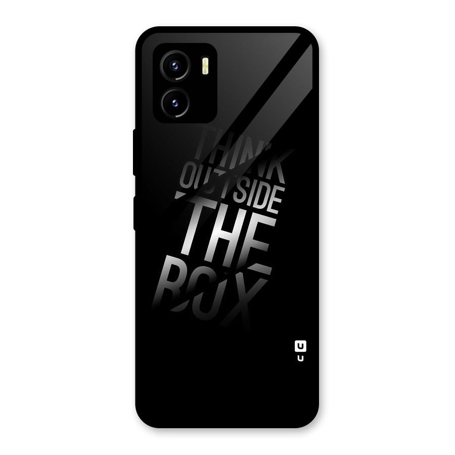 Perspective Thinking Glass Back Case for Vivo Y15s