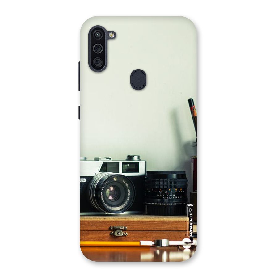 Photographer Desk Back Case for Galaxy M11