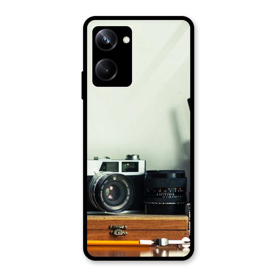 Photographer Desk Glass Back Case for Realme 10 Pro