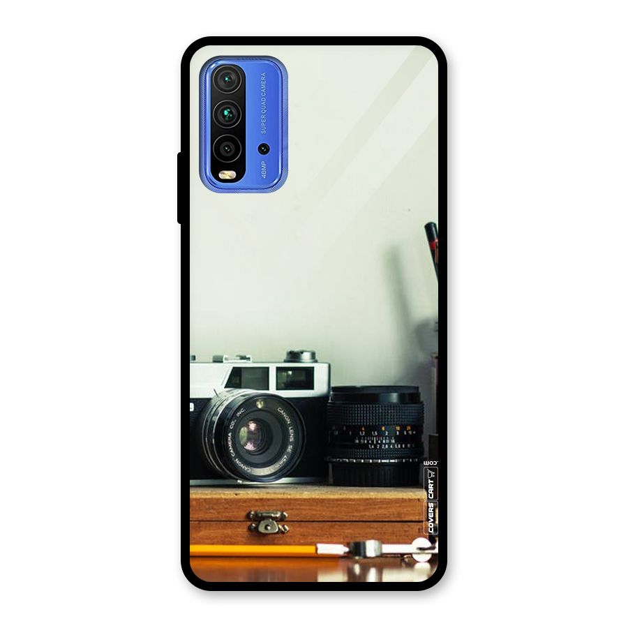 Photographer Desk Glass Back Case for Redmi 9 Power