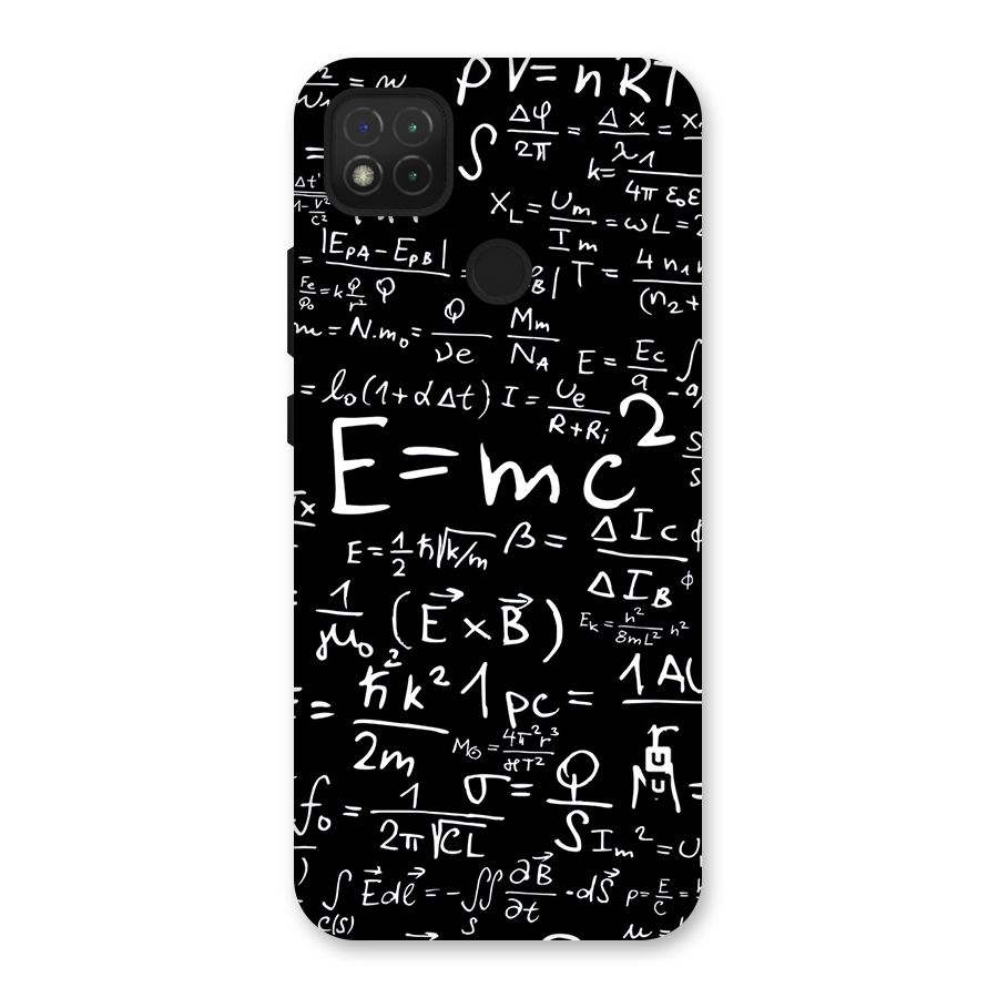 Physics Equation Back Case for Redmi 9