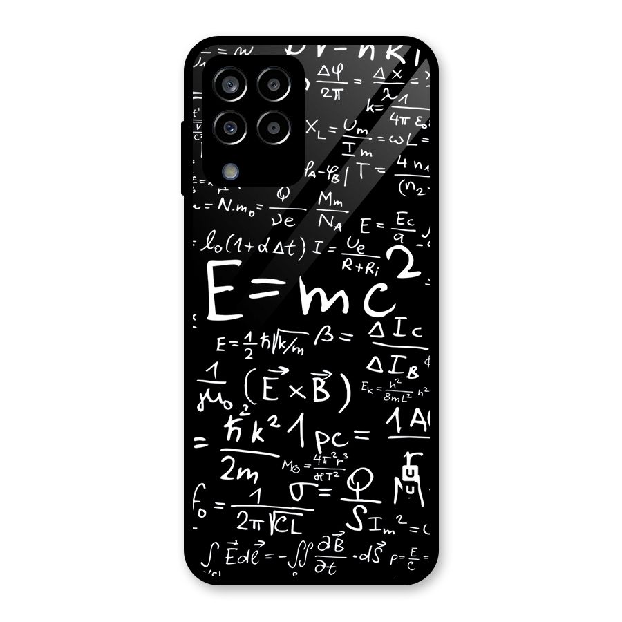 Physics Equation Glass Back Case for Galaxy M33