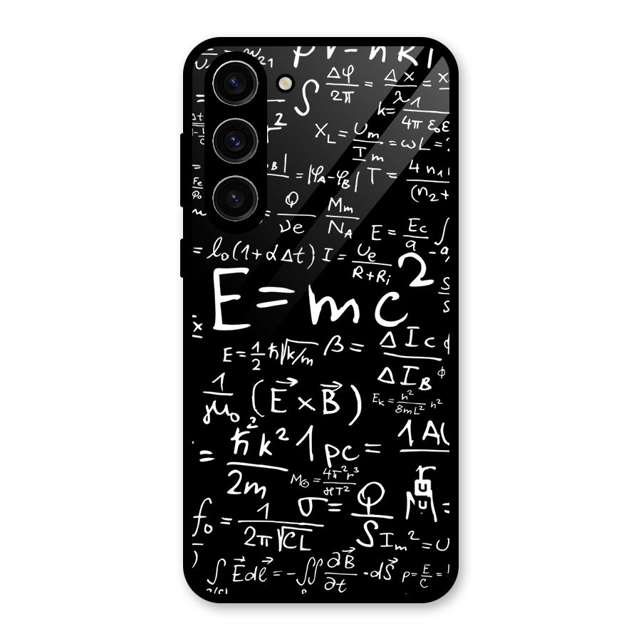 Physics Equation Glass Back Case for Galaxy S23 Plus