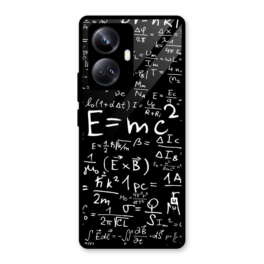 Physics Equation Glass Back Case for Realme 10 Pro Plus