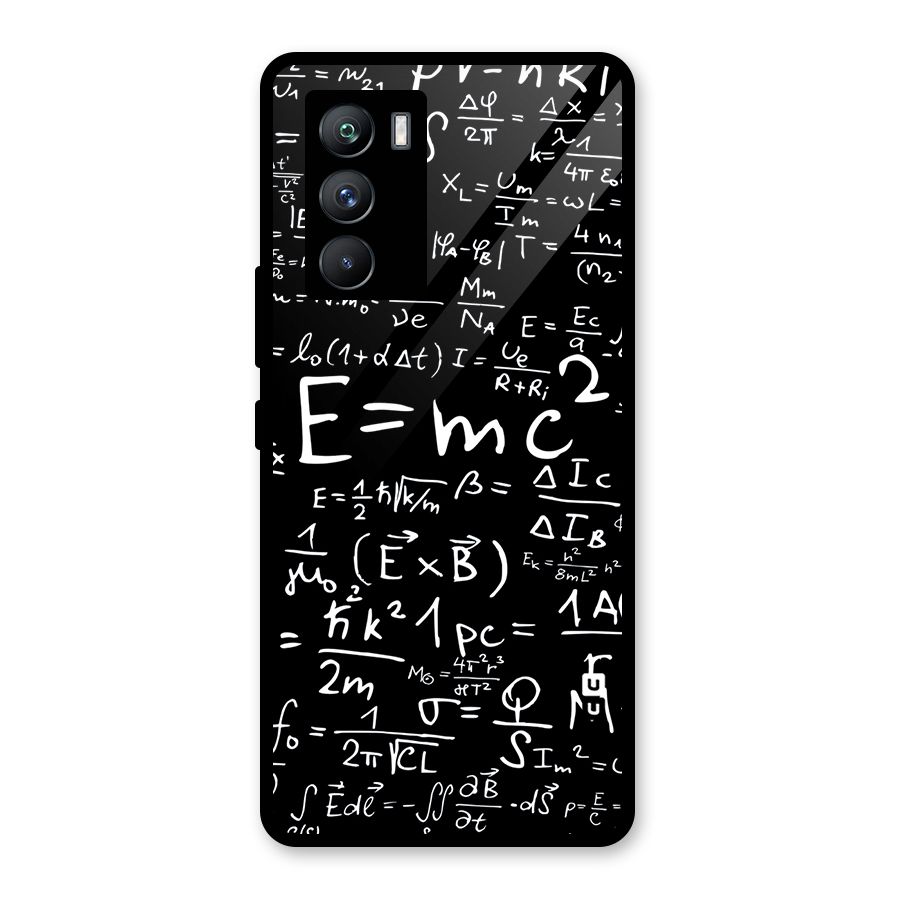 Physics Equation Glass Back Case for Vivo iQOO 9 SE