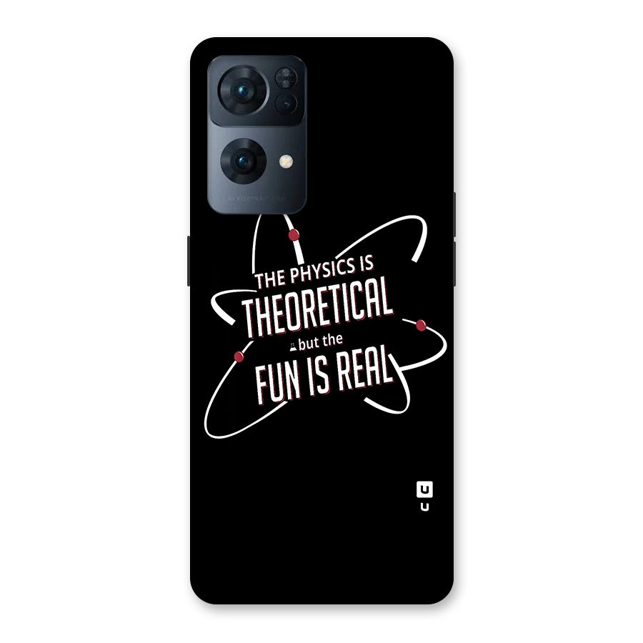 Physics Theoretical Fun Real Back Case for Oppo Reno7 Pro 5G