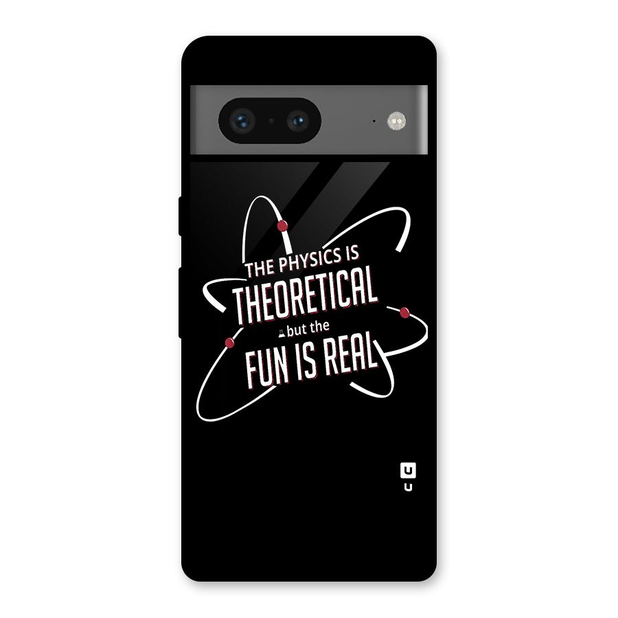 Physics Theoretical Fun Real Glass Back Case for Google Pixel 7