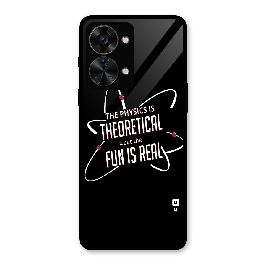 Physics Theoretical Fun Real Glass Back Case for OnePlus Nord 2T